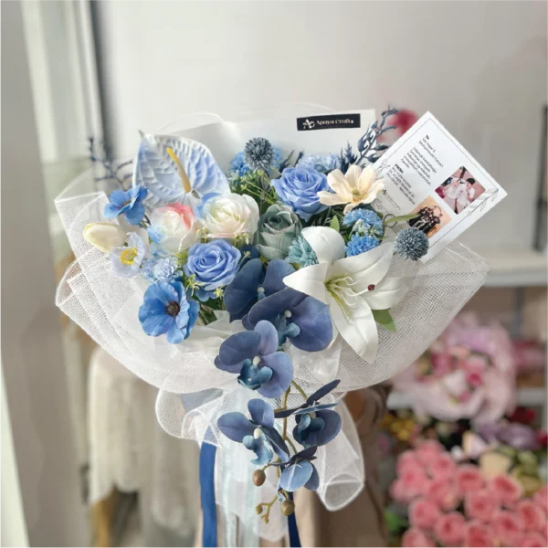 Buket Blooming Orchid - Gambar 2