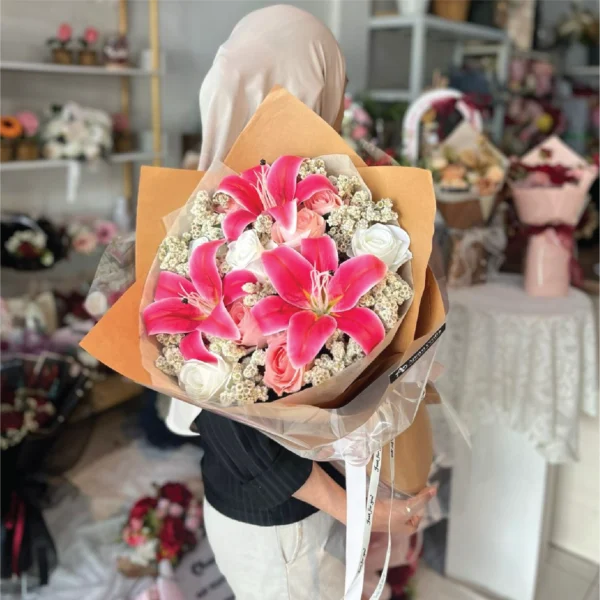 Seulgi Doll Bouquet - Gambar 2
