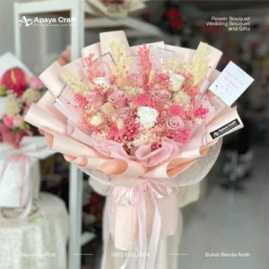 Preserved Pink Bouquet