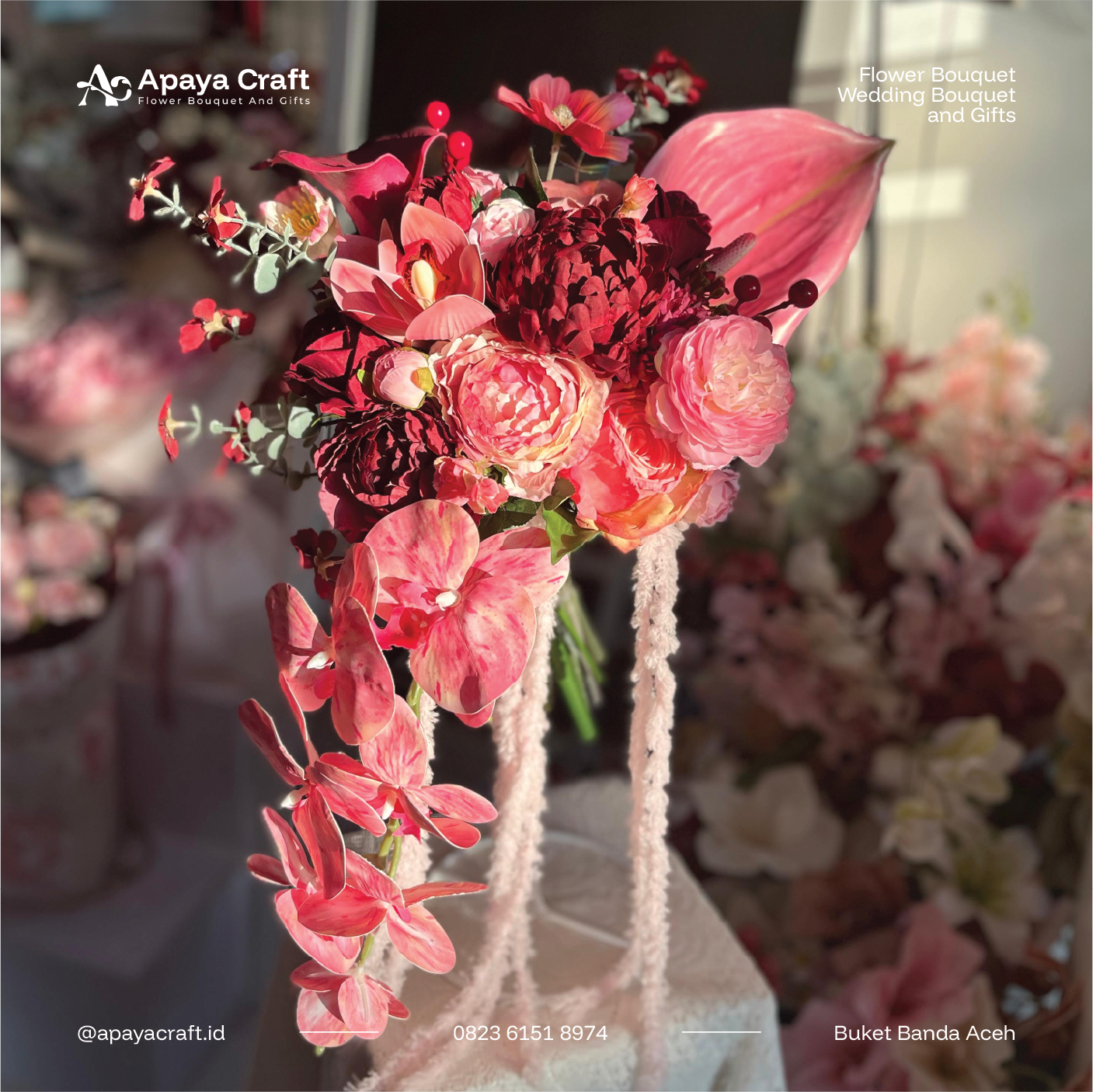 Cascade Valencia Bouquet