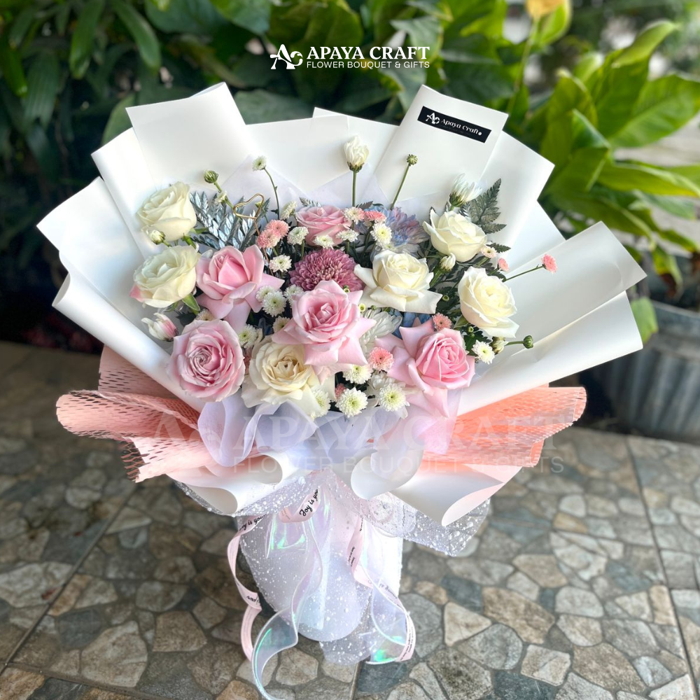 Buket Binar | Bunga Segar