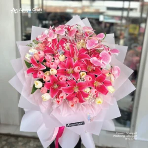 Tulip Lily Orchid Bouquet