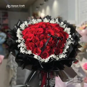 Red Rose Bouquet - 50 Stem