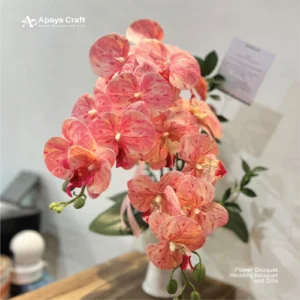 Double Orchid - Ceramic Vase